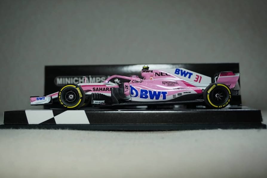 ミニチャンプス 1/43 フォースインディアVJM05 ビアンキ ジャンク品 ミニチャンプス 1/43 フォースインディアVJM05 ビアンキ