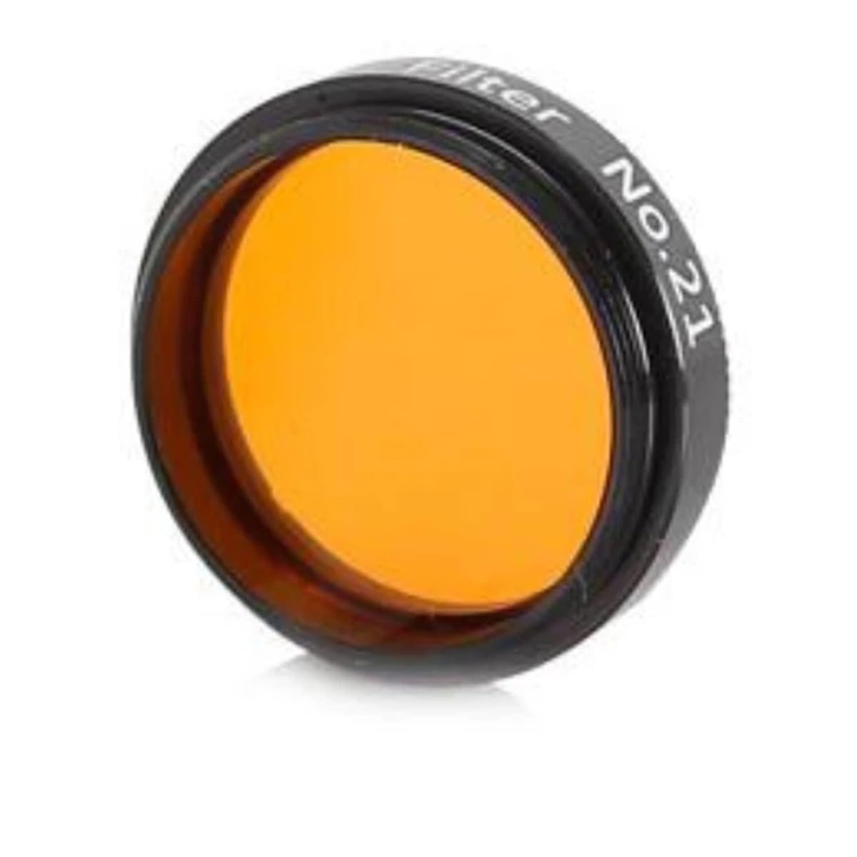 Télescope Filtre nébuleuse Six Couleurs, 2 pièces, Filtre Lunaire 1.25 Pouces 31.7mm(Orange)