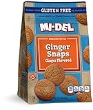 Mi-Del Gluten Free Cookies, Ginger Flavored Snaps, 8 Ounce