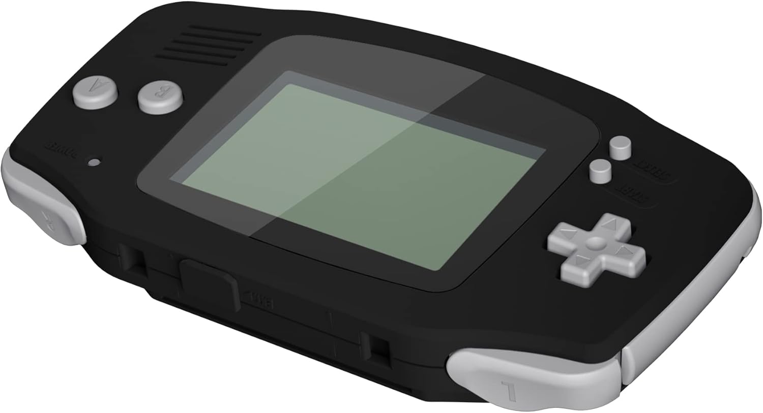 IPS Ready Upgraded eXtremeRate Black Soft Touch Replacement Shell Full Housing Cover Buttons for Gameboy Advance GBA – Compatible with Both IPS & Standard LCD –Console & IPS Screen NOT Included : Video Games