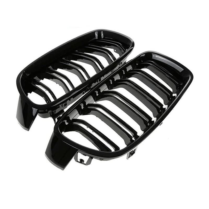 Rejilla delantera BMW F30 F31 F35 de doble listón estilo de coche 2012-2018 4