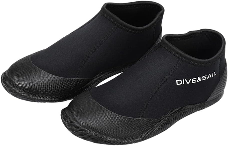 Diving Boots Neoprene Wetsuit Booties Swimming Snorkeling Shoes Non-Slip Sole Construction Suitable for Men Women Sports Beach Surf