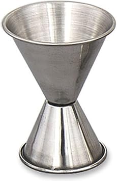 Browne Foodservice 1 oz x 1-1/4 oz Stainless Steel Jigger