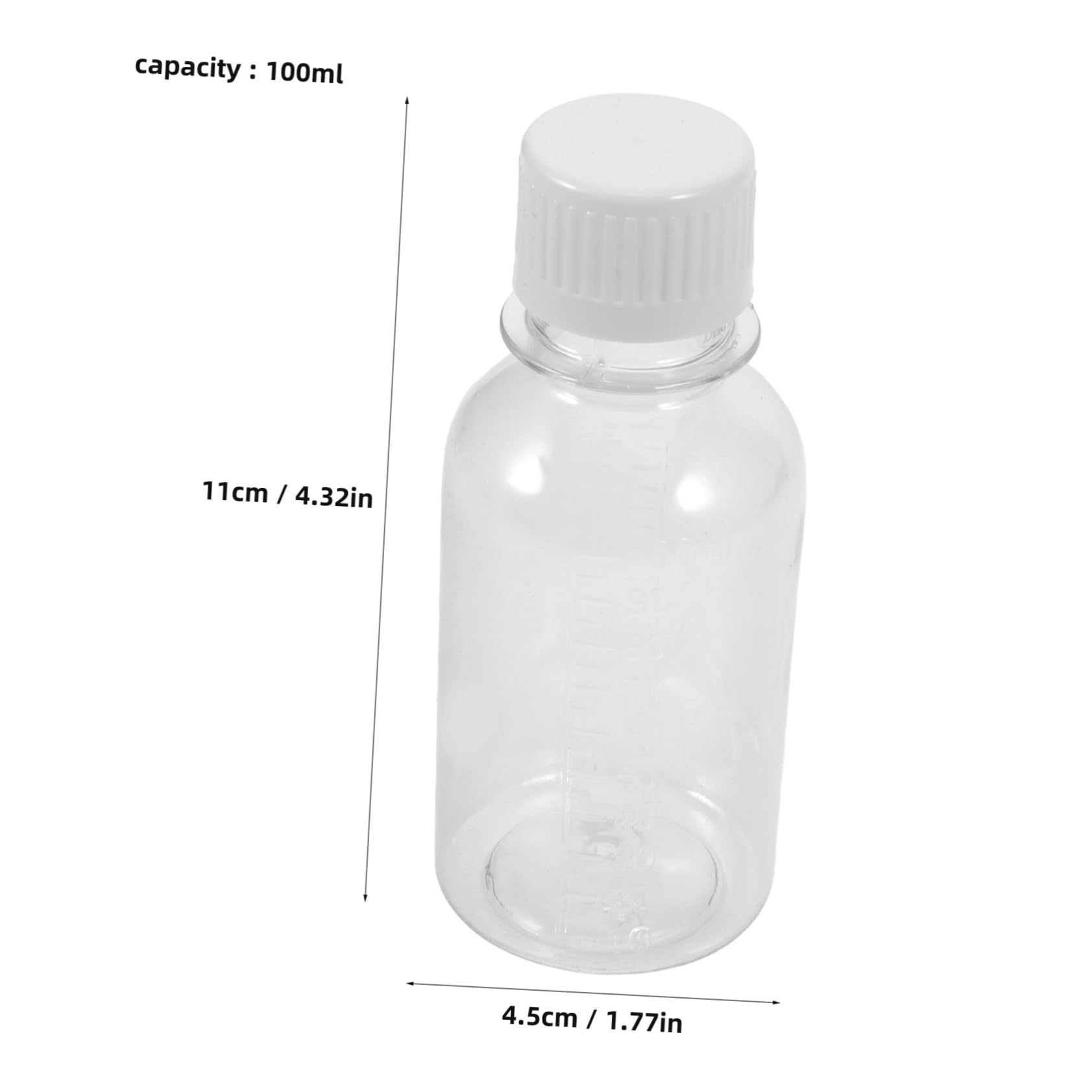 Bwana Butter Green PET Cosmo Bottles 8 oz. with Dispensing Caps & Protective Liner, Set of 16
