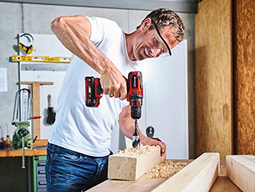 Einhell - Parafusadeira/Furadeira À Bateria 18V TC CD 18/35 Li (Acompanha Bateria 1,5Ah + Carregador