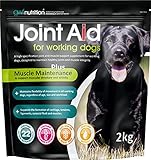 GWF Nutrition Joint Aid For Dogs - Essential Hip & Joint Supplement with Muscle Maintenance for Working Dogs of All Ages - 2 kg