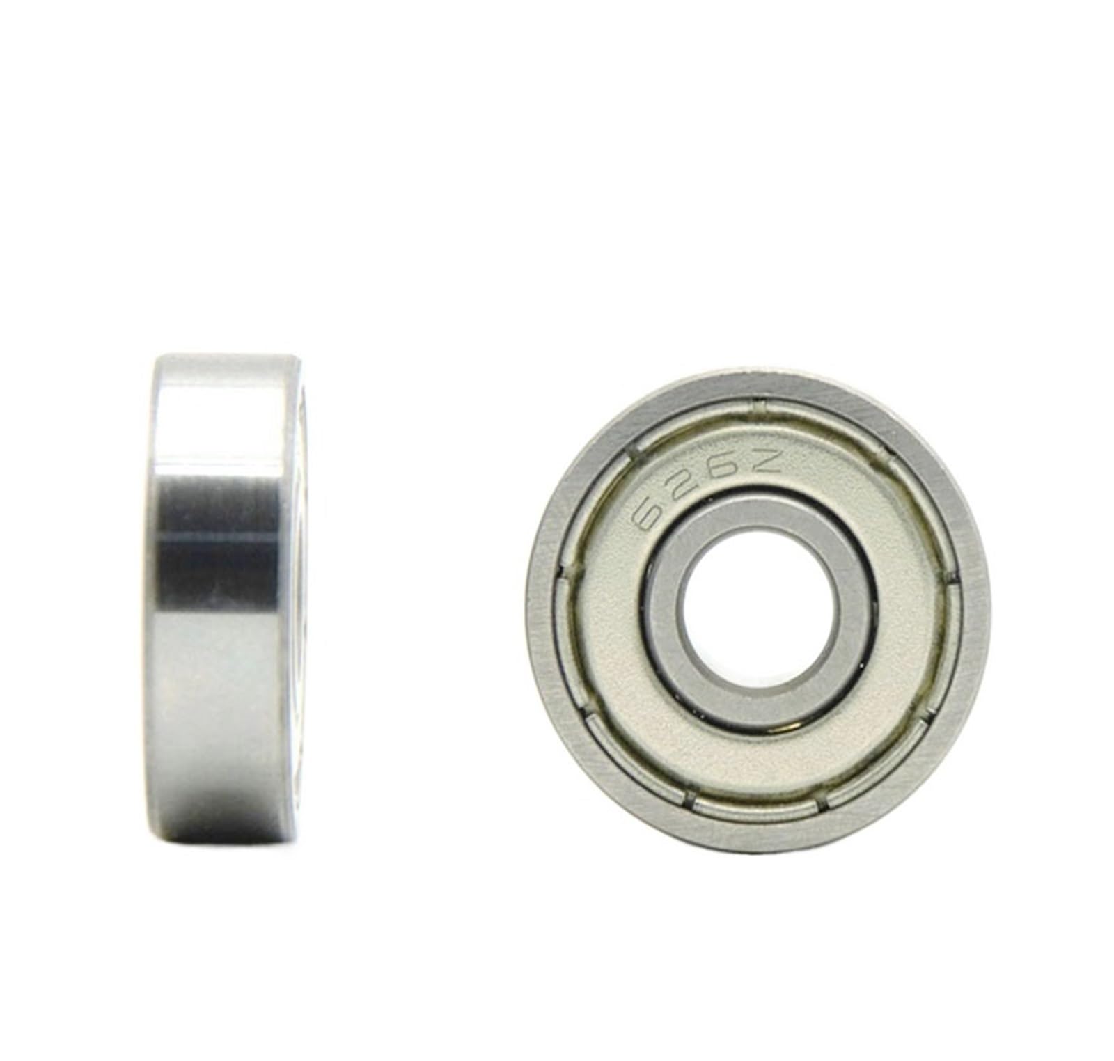 HYUJNAFZR Bimetal Seal Shield Micro deep Groove Bearing 10pcs 626ZZ 6x19x6mm Miniature Deep Groove Ball Bearing