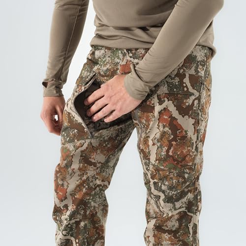 First Lite Men’s 308 Whitetail Pant - Men’s Outdoor 4-Way Stretch Camo Hunting Pants with Hip Vents, Year Round Hunting Gear3