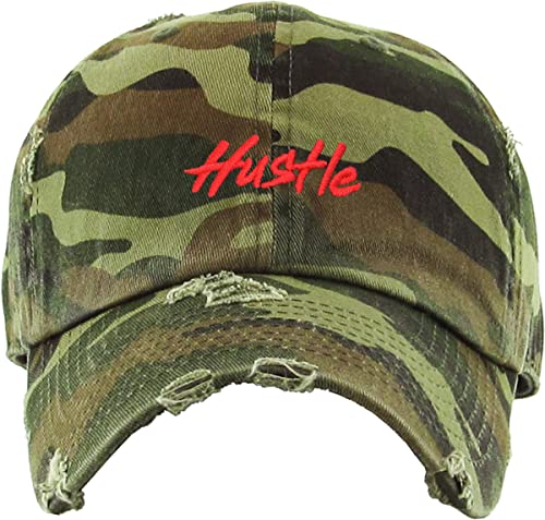 Image of KBETHOS Dad Hat Trust No One Royalty Hustle Vibe Baseball Cap Adjustable Cotton Vintage