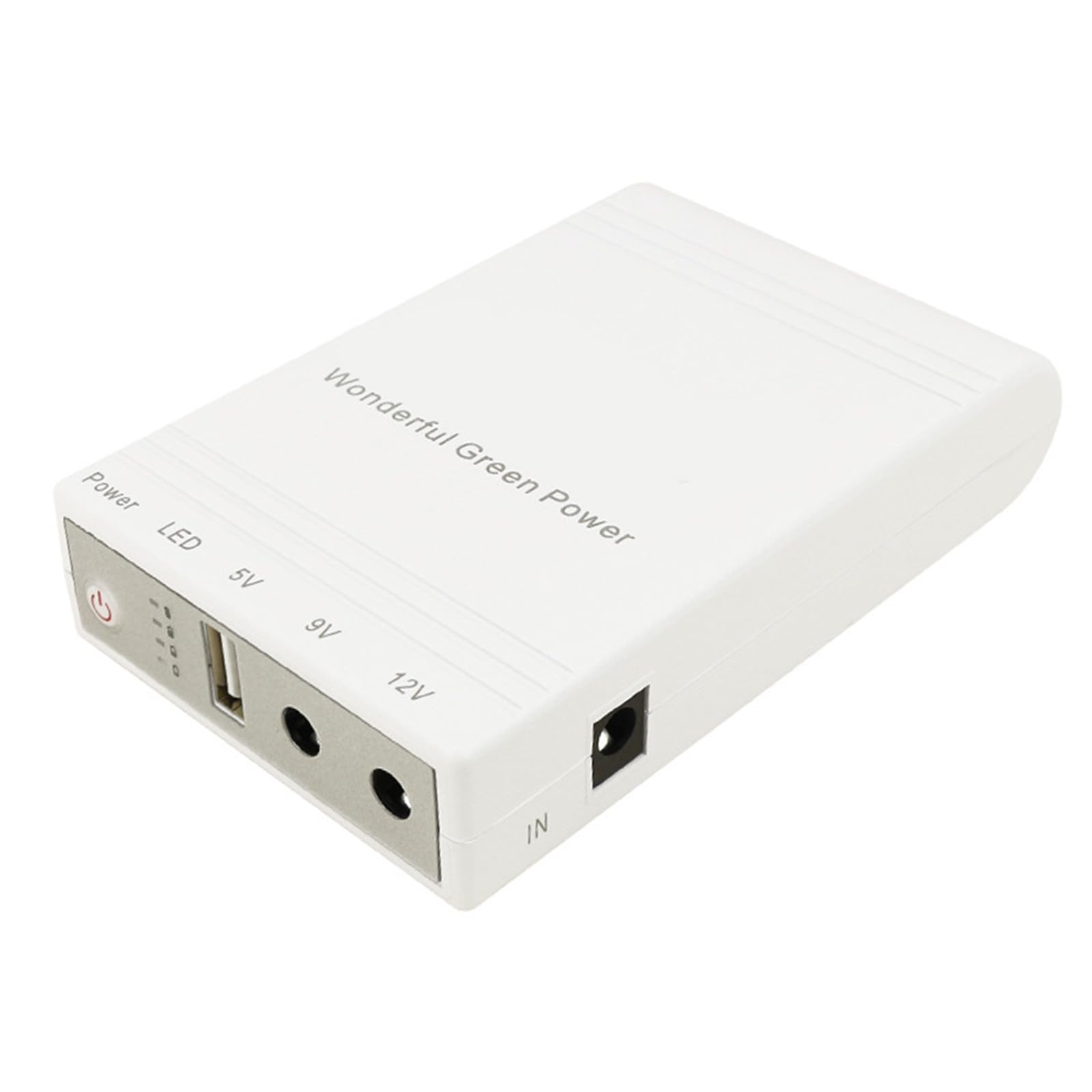 24W 5V 9V 12V Gruppo di continuità Adattatore di Alimentazione di Backup 10400mAh Gruppo di continuità per WiFi Router Modem Backup Power