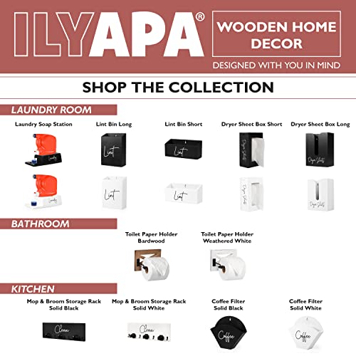 30% Off Ilyapa Wooden Laundry Detergent Dispenser Holder - Image 6