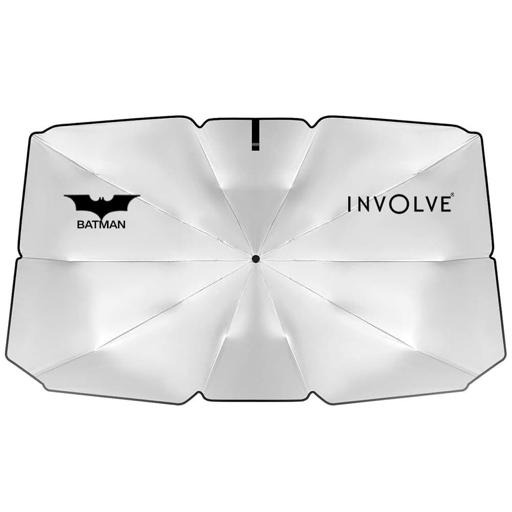 Involve DC Batman Car Sunshade Foldable Umbrella – Ultimate Protection in Superhero Style | Car Sun Shade Windshield Cover | Official Licensed DC Merchandise from Warner Bros-image-16