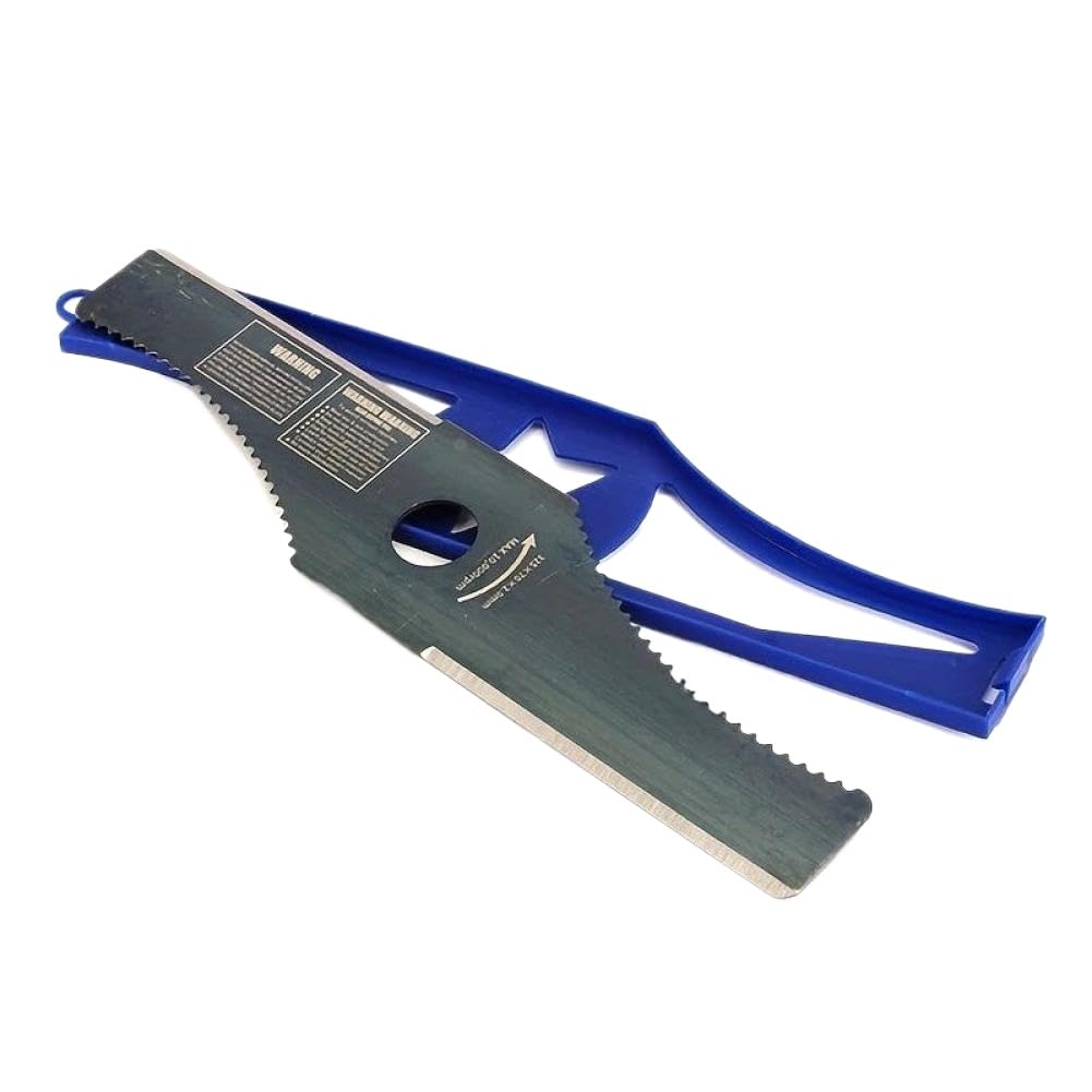1 cortacésped SK5 de acero al carbono en forma de arco de doble cara compatible con cortadoras de césped estándar y tijeras de podar (1 unidad)