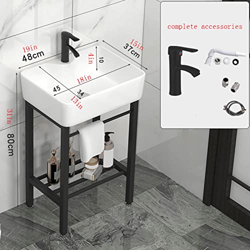 El mejor review de Lavabo pie blanco que Puedes comprar On-line. 11 Imagen adicional