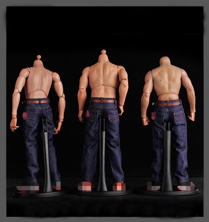 1/6 Ratio of Men's Clothing，Apron，Deep Blue Jeans3