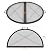 Stanbroil X-Marks Fire Pit Cooking Grill Grates, Foldable Round Cooking Grate with Handles, 36 Inch Portable Outdoor Campfire BBQ Grill, Black