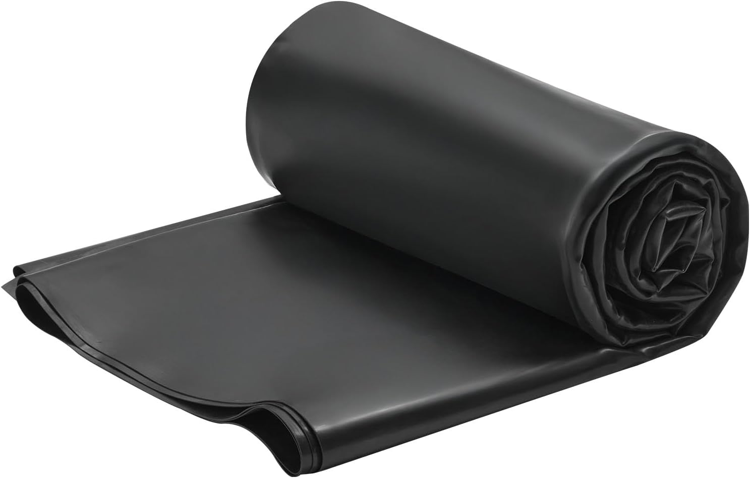 VEVOR Roll Roofing, 15 x 30 ft, 45 mil EPDM Rubber Roofing, Long Lifespan & Weather-Resistant, Withstands Harsh Temperatures, Flexible & Easy Installation, Roof Underlayment for RVs, Roofs, Ponds