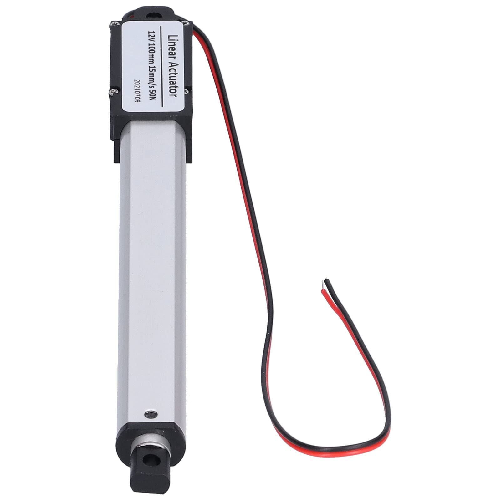 Actuadores de Tecnología Lineal de 12 V CC, 100 Mm, Interruptor de Límite Interno del Actuador, Actuador Lineal de Movimiento, Mini Eléctrico de bajo Ruido para Agricultura