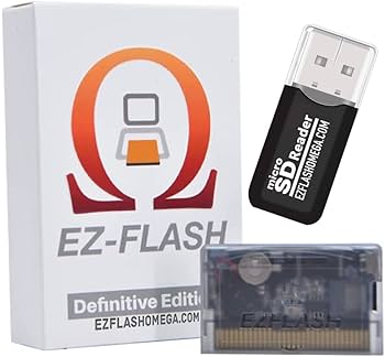携帯用ゲームソフト EZ FLASH OMEGA ゲームボーイアドバンスマニアなら必須のフラッシュカートリッジ