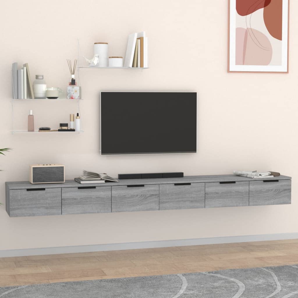Armoire pharmacie murale gris sonoma pour organiser votre salle de bain moderne