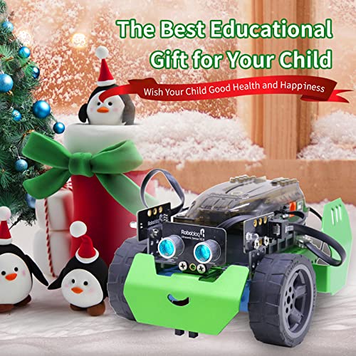 Robobloq Q-Scout STEM Projects for Kids Ages 8-12, Coding Robot, Learn Robotics, Electronics and Programming Based on Scratch, Arduino and Python, Learning & Education Toys, Gifts for Boys and Girls - Image 7