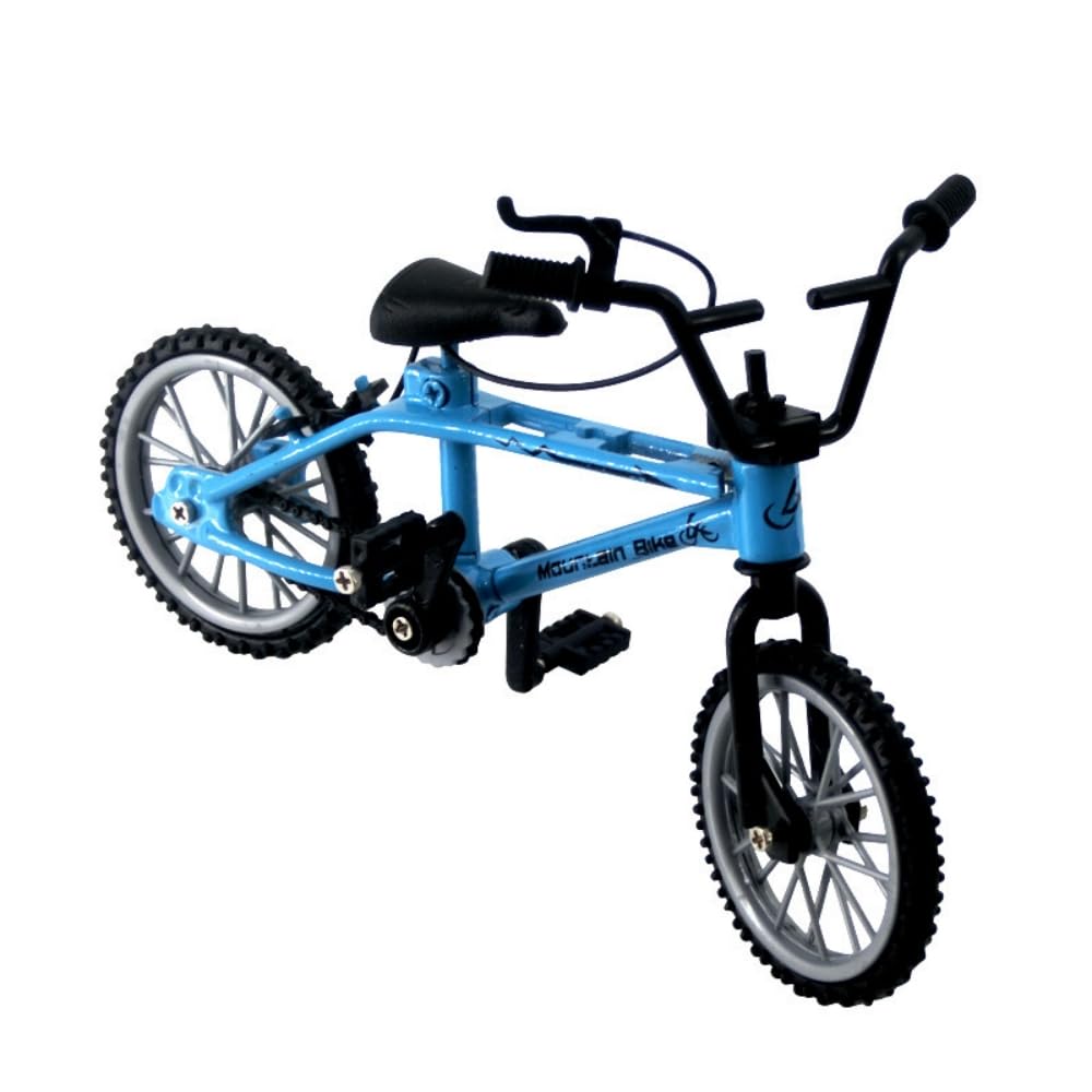 Vélo Miniature En Alliage – Modèle De VTT De Bureau – Collection Et Décoration – Rose