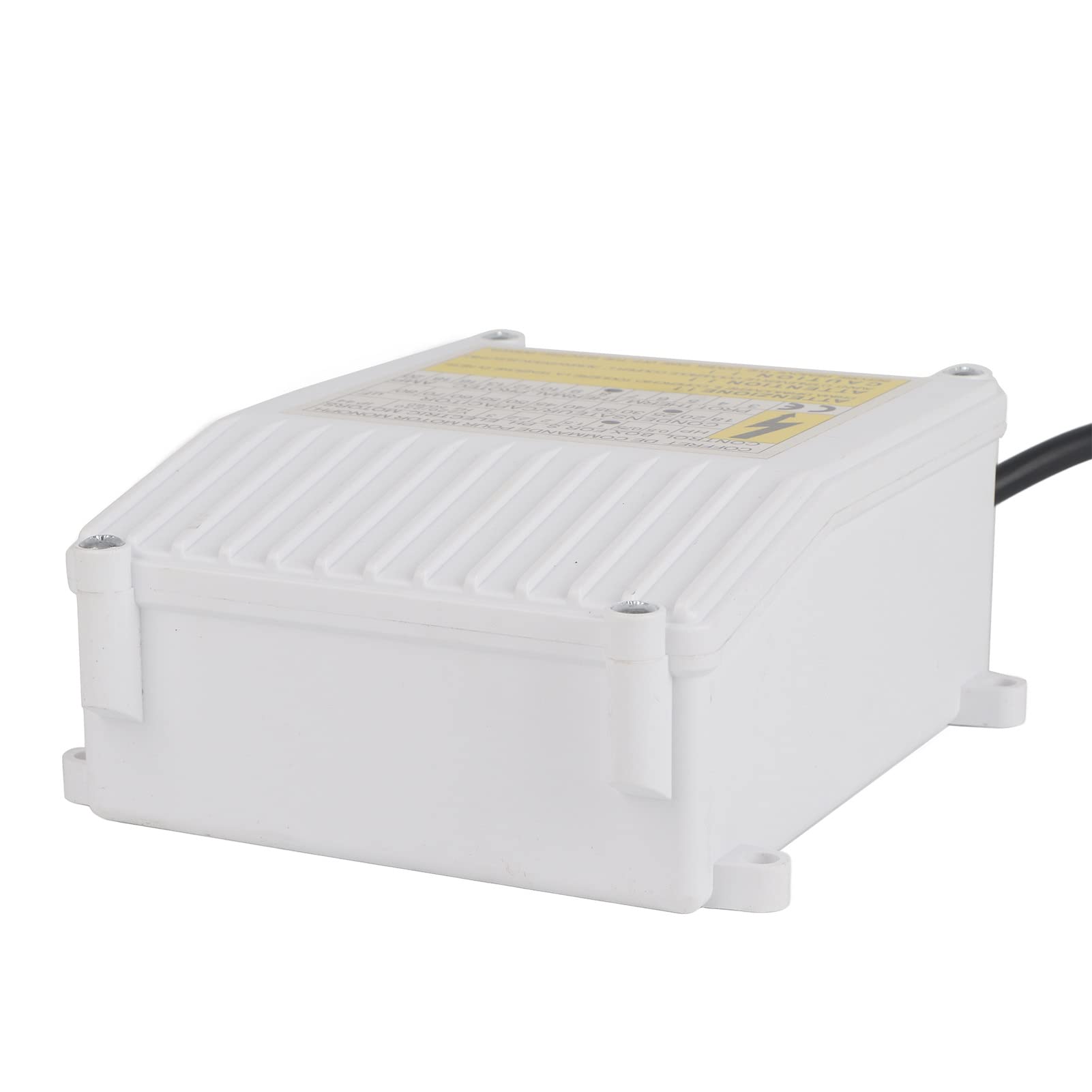KIMISS Controlador de bomba con protección térmica, para pozos profundos y bomba sumergible, caja de control para uso doméstico, interruptor automático integrado