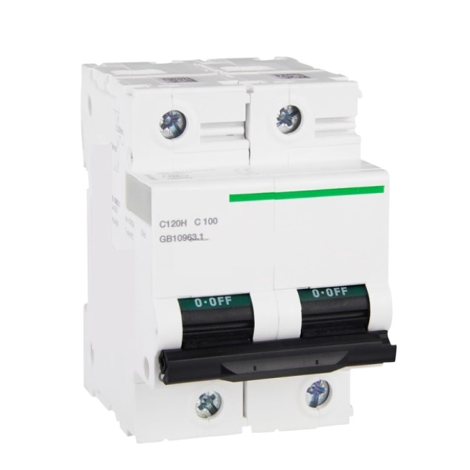 Disjoncteur C120H 2P C 100A résout les surcharges de vos lignes de 10KA