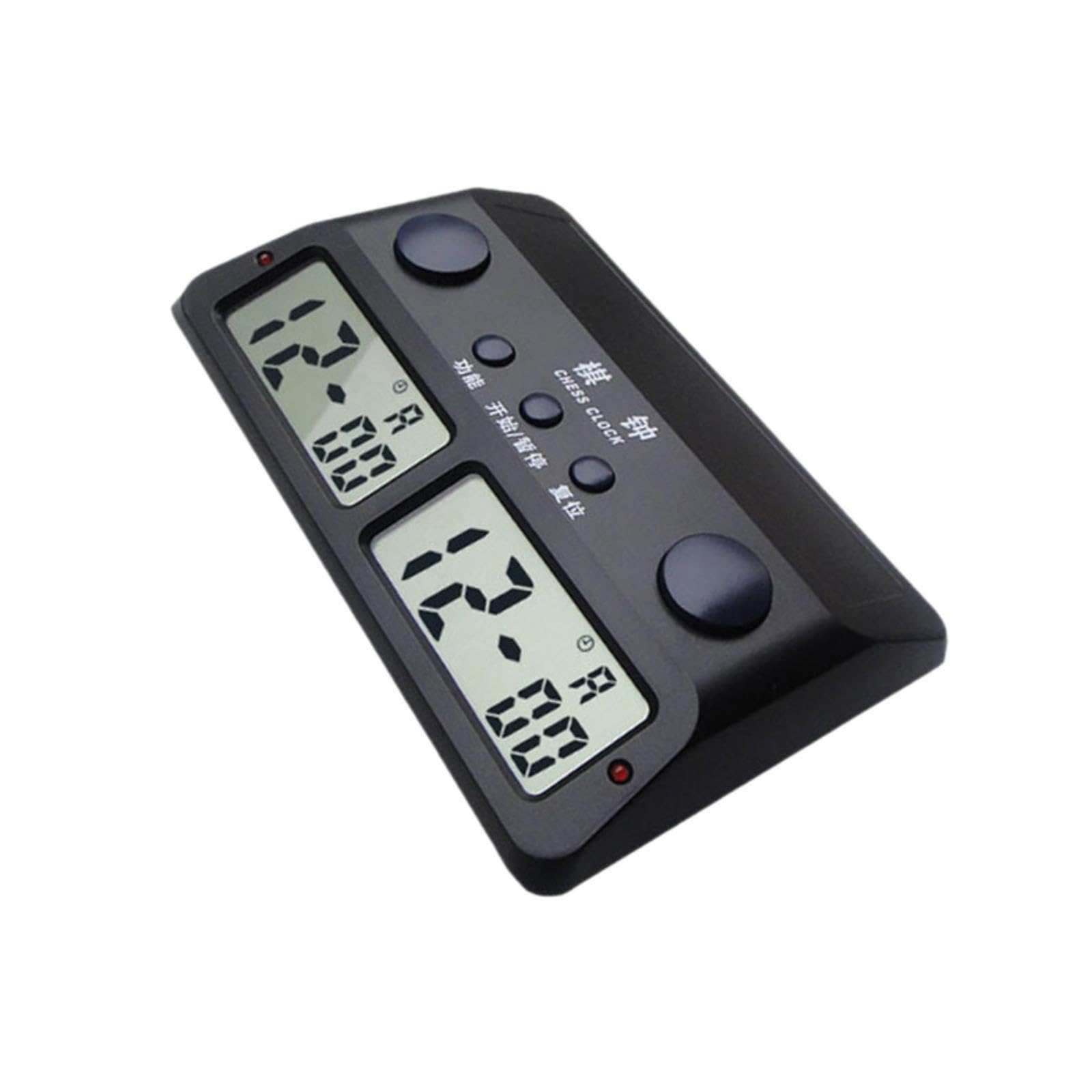 Reloj de tiempo de competición de ajedrez cuenta atrás para juegos de mesa, función de memoria