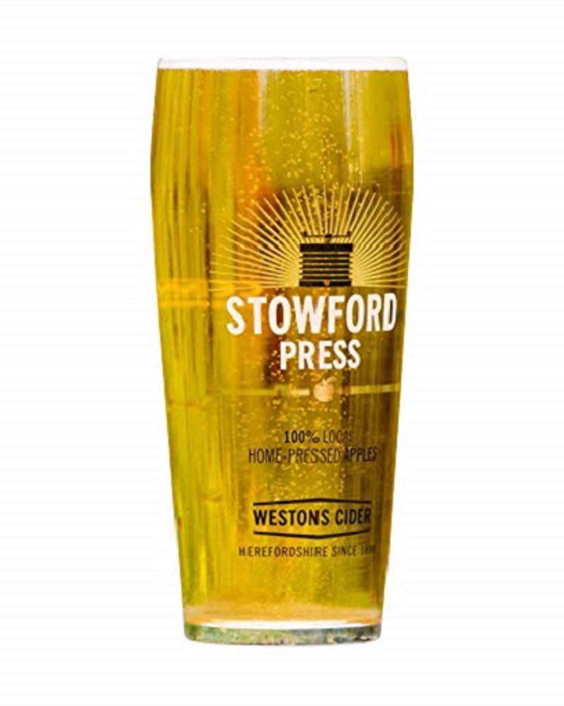 Stowford Press Transparent/Colorless Cider Pint Glass