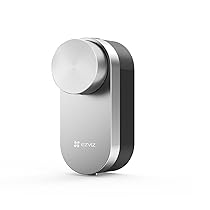 EZVIZ Smart Lock Motorizzato a batteria, serratura elettronica automatica con installazione fai da te, sblocco senza chiave tramite app, modalità privacy, blocco automatico, DL01 Pro