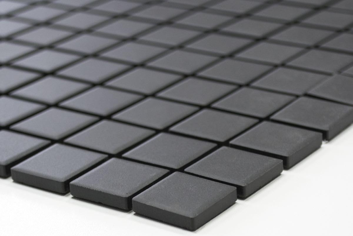 Mosaïque Pierre Naturelle Gris Noir Sol Mur Douche Wc 58-0203 I