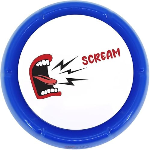 Miniatura 5 de The Scream Button - Botón de voz para hombre y mujer grita que habla, divertido juguete parlante, alivio del estrés y más