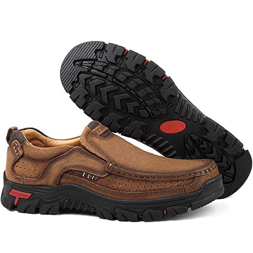 image for COSIDRAM Men Casual Shoes Summer Sneakers Loafers Breathable Genuine L