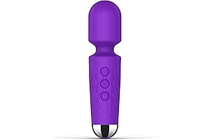 Rechargeable Silicone Wand Vibrator