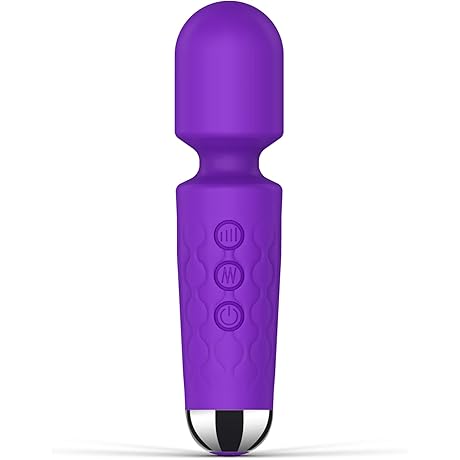 Rechargeable Silicone Wand Vibrator