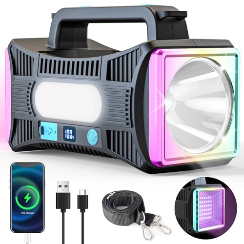 VIDOME Rechargeable UV Spotlight Flashlight