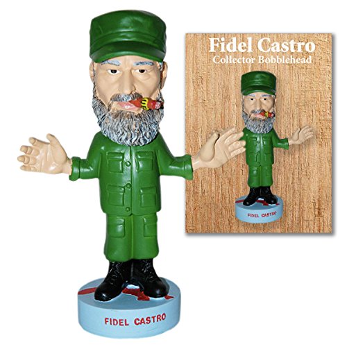 The Bobblehead Fidel Castro Cuban Cigar Military Bobblehead Doll