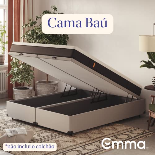 Cama Baú Emma® - Queen (158x198cm) - 1 ano de garantia