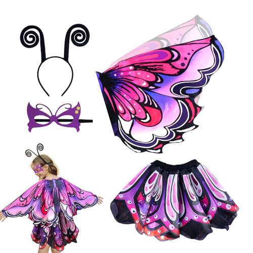 Alas de ángel para disfraz con diadema y vestido flexible para teatro