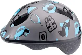 Capacete Infantil Ptk Baby Bike Ciclismo De 1/4 Anos Toys Grafite 48-56cm