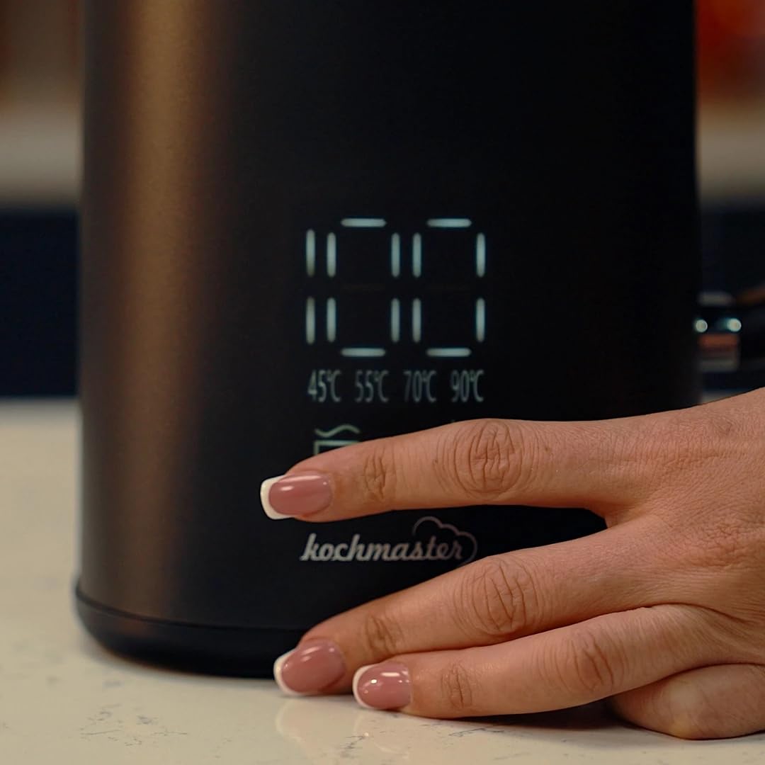 Dem Keyfi Pro Teemaschine, Digital, 1.5L + 1.1L, 1800W, Edelstahl, mit Temperaturregelung & Warmhaltefunktion