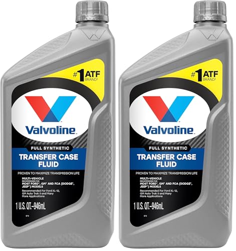 Valvoline Multi-Vehicle (TCF) Conventional Transfer Case Fluid 1 QT (Pack of 2)