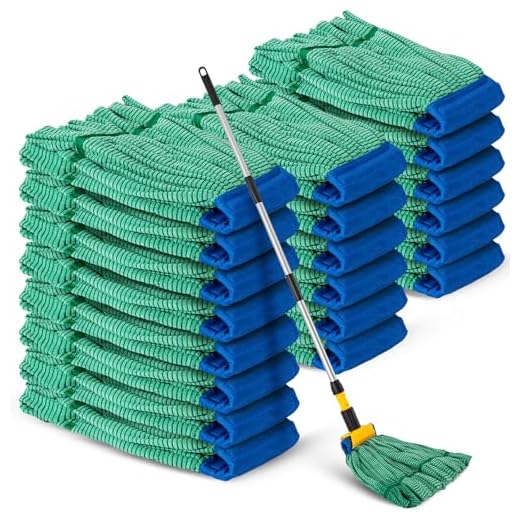 Hushee 6 Pack Heavy Duty Mop Heads
