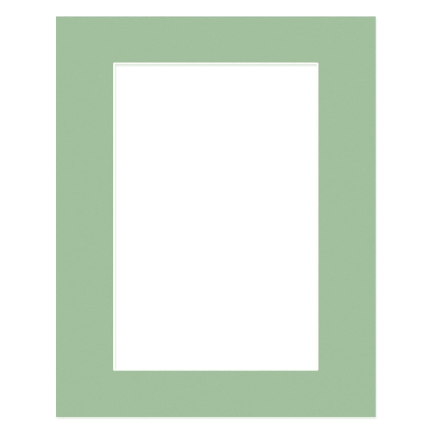 Alison Kingsgate 20x16" Sage Green Picture Mount for 15x10" Aperture — image 1