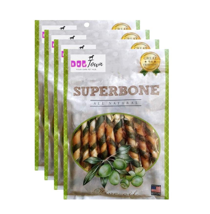 DOGTOWN Superbone Stickes Bone for Dogs | All Natural Flavour Chicken Sticks | Natural & Safe [ Olive Oil - Pack of 4 ] (B0B1TXW9D6) Amazon Price History, Amazon Price Tracker