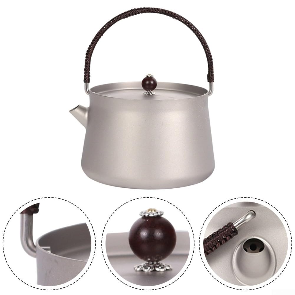 Bouilloire pour titane Grade 1 800ml Nickel Ni Rouille Bouilloire