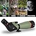 Gosky 2019 Updated 20-60x80 Spotting Scope with Tripod, Carrying Bag and Smartphone Adapter - BAK4 Angled Telescope - Waterproof Scope for Target Shooting Hunting Bird Watching Wildlife Scenery, SP5