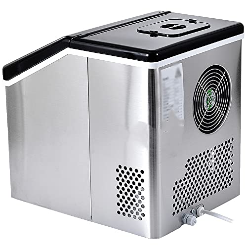 Ice Maker Home Kleine Auto-Eismaschine Große Kapazität 24-Stunden-Eismaschine Kommerzieller Milchteeladen – Bild 6