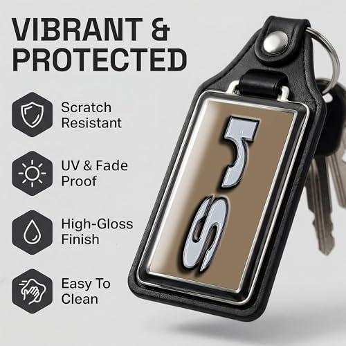 Image of Brotherhood Car Key Chain for Camaro - Classic Models Keychain for Men and Women Gift Key Ring - -